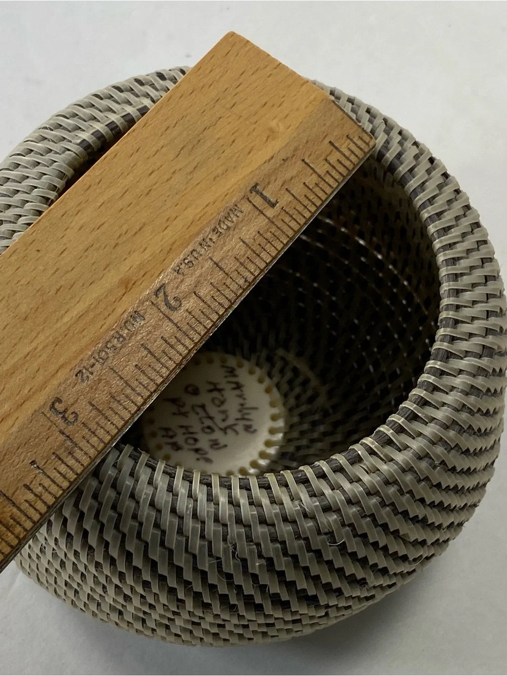 Marilyn Hank handcrafted woven